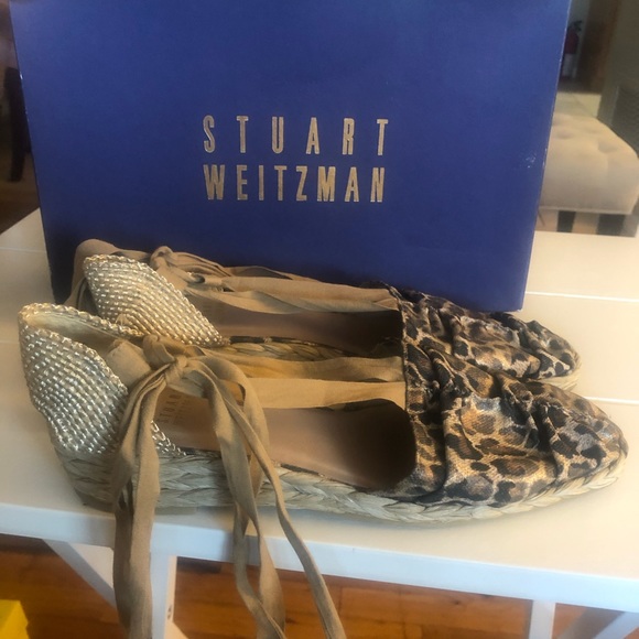 Stuart Weitzman Denia Cheetah Print Espadrilles - Picture 4 of 8
